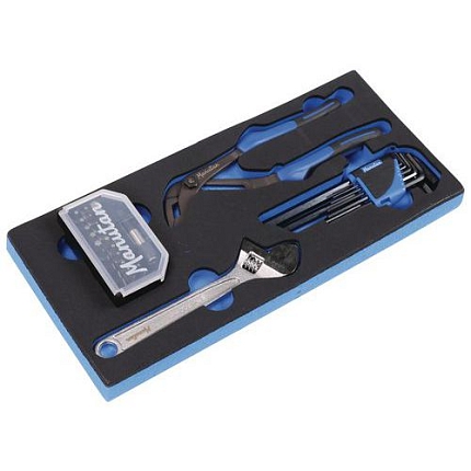 Sada nářadí v pěnovém modulu, 4 ks