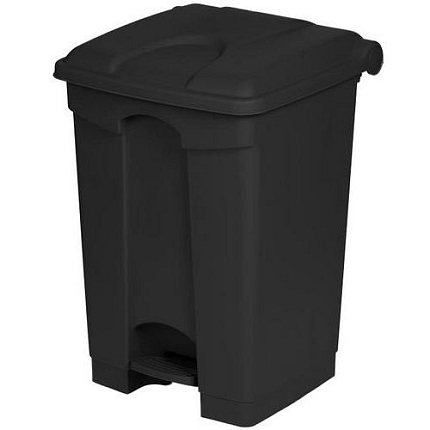 Plastový koš na potravinový odpad, šedý, 45 l - Probbax