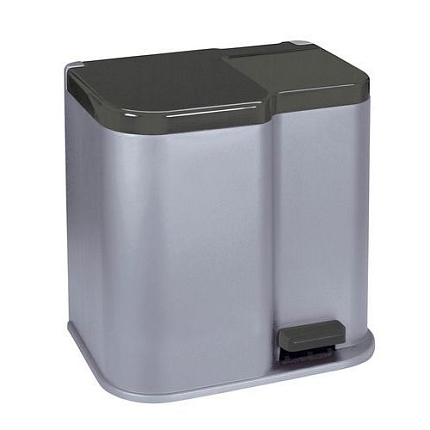 Plastový odpadkový koš Duo, objem 21 l