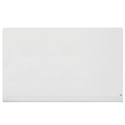 Skleněná magnetická tabule Nobo Diamond, s oblými rohy, 190 x 100 cm