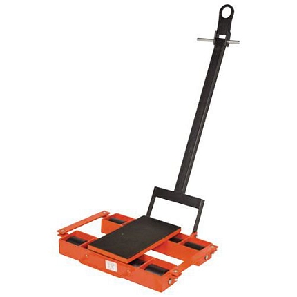 Transportní plošina s tažnou tyčí s okem, 53 x 64 cm, do 6 000 kg