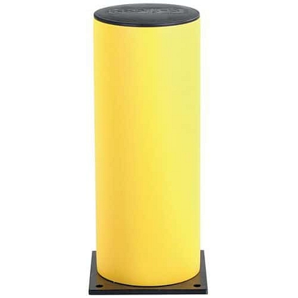 Plastový zahrazovací sloupek Dancop, d-flexx, žlutá, výška 50 cm