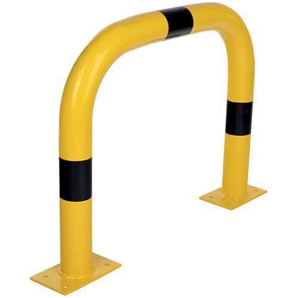 Kovová zábrana Dancop, černá/žlutá, 60 x 75 cm