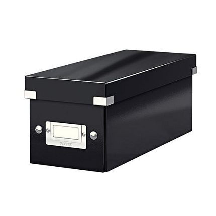 Ukládací box na CD Leitz, černý