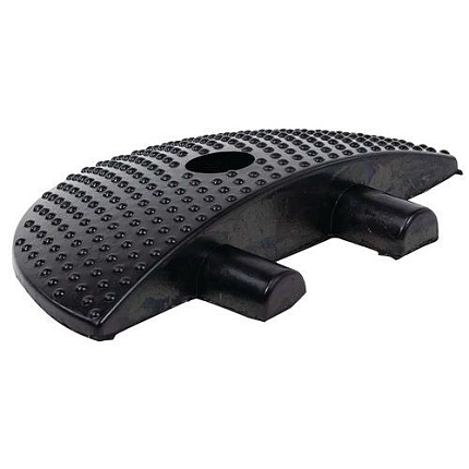 Zpomalovací práh Manutan Expert, koncový díl, 5 x 30 x 19 cm