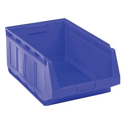 Plastový box 25 x 36,3 x 58 cm, modrý  Manutan Expert 