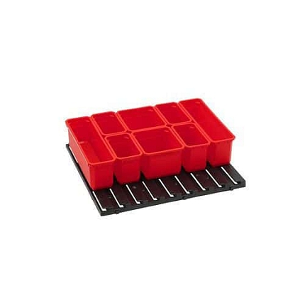Sada přihrádek s držákem QBRICK System SET nr. 7, 8 ks