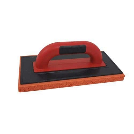 TOPTRADE hladítko ABS, houba jemná, PROFESSIONAL, 250 x 130 x 18 mm