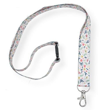 Šňůrky na krk s karabinou Avery Motif, 10 ks