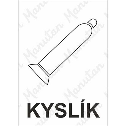 Kyslík, plast 148 x 210 x 0,5 mm A5