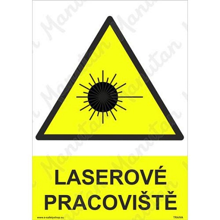 Laserové pracoviště, plast 210 x 297 x 0,5 mm A4