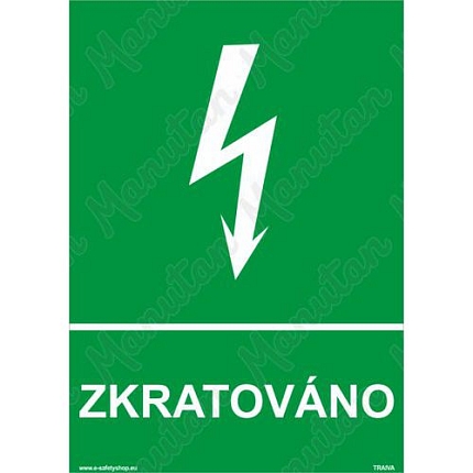 Zkratováno, plast 210 x 297 x 0,5 mm A4