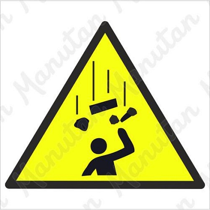 Pád předmětů, samolepka 210 x 210 x 0,1 mm