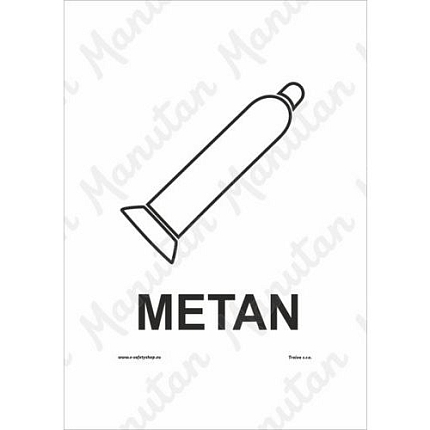 Metan, plast 148 x 210 x 0,5 mm A5