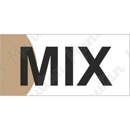 Mix, samolepka 190 x 90 x 0,1 mm