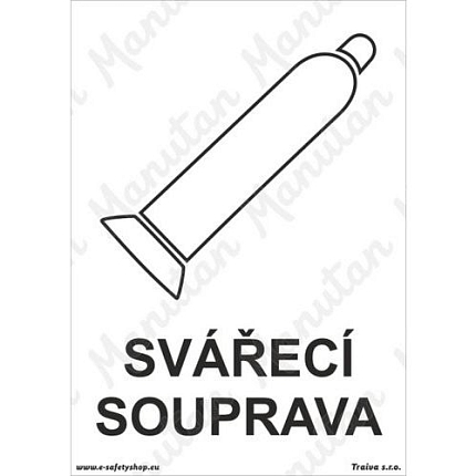 Svářecí souprava, plast 148 x 210 x 0,5 mm A5