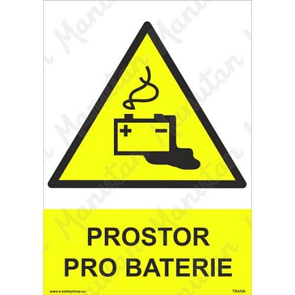Prostor pro baterie, plast 148 x 210 x 0,5 mm A5