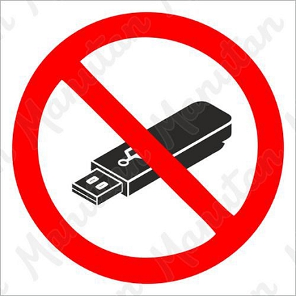 Zákaz používání přenosných nahrávacích zařízení, samolepka 92 x 92 x 0,1 mm
