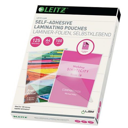 Laminovací kapsy Leitz A4 125 mic, 100 ks