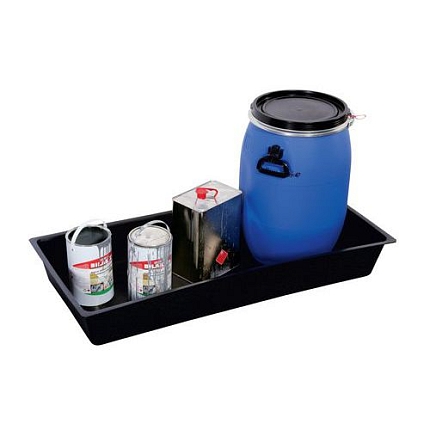 Plastová záchytná vana bez roštu, kapacita 100 l