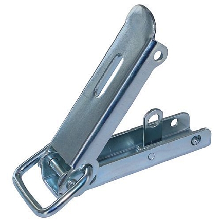 Pákový uzávěr, výška 122,5 mm, lze uzamknout visacím zámkem