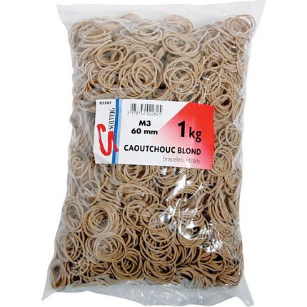 Elastické gumičky, délka 60, tloušťka 1,5.