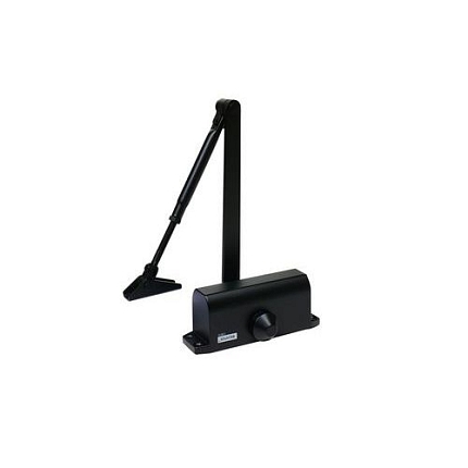 Dveřní zavírač RZ.202 pro interiérové dveře, černý