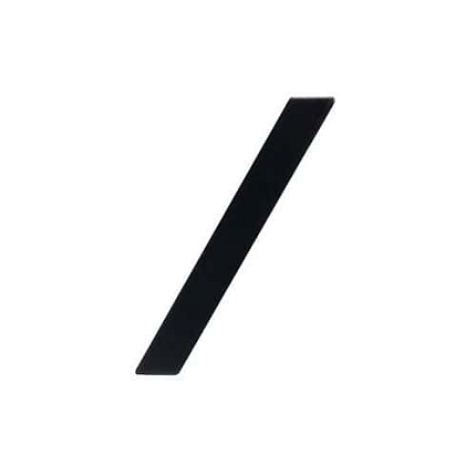 Nerezové číslo ve 2D provedení, výška 95 mm, znak 