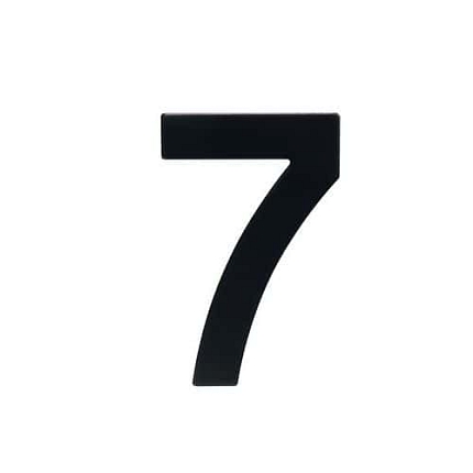 Nerezové číslo ve 2D provedení, výška 95 mm, znak 