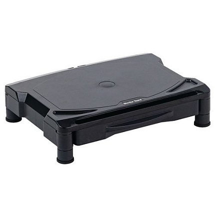 Podstavec pod monitor s poličkou, nosnost 18 kg