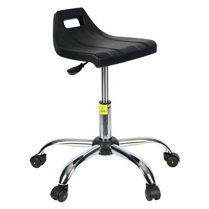 Antistatická ESD pracovní stolička Lenny s kolečky