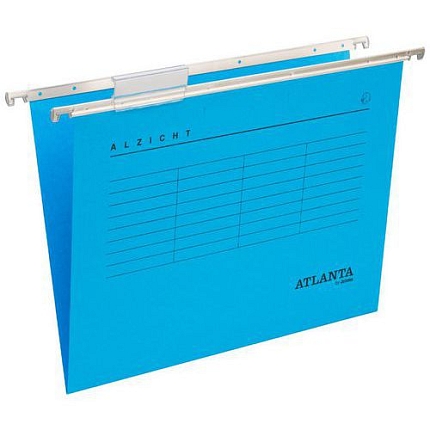 Závěsné desky Alzicht Folio, typ V, 25 ks, modrá