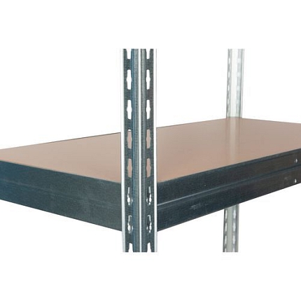 Přídavná dřevovláknitá police, 90 x 30 cm, 265 kg, pozink