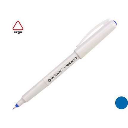 Popisovač CENTROPEN 4611 (2611) 0,3mm, modrý