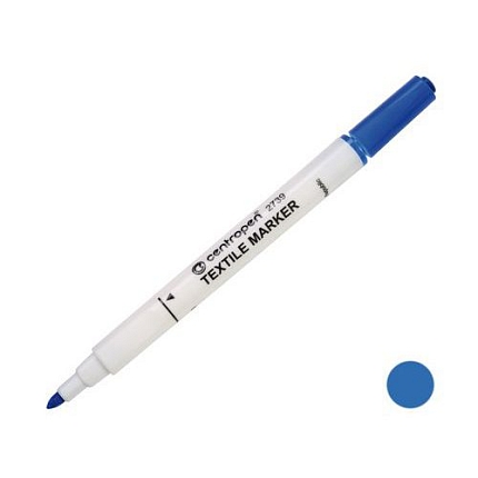 Popisovač CENTROPEN 2739 textil, modrý