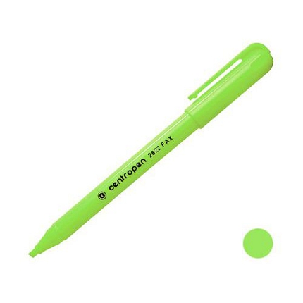 Zvýrazňovač CENTROPEN 2822, zelený