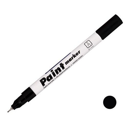 Popisovač CENTROPEN 9211 LAKOVÝ, černý