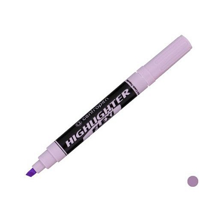 Zvýrazňovač CENTROPEN 8542 FLEXI, fialový pastelově