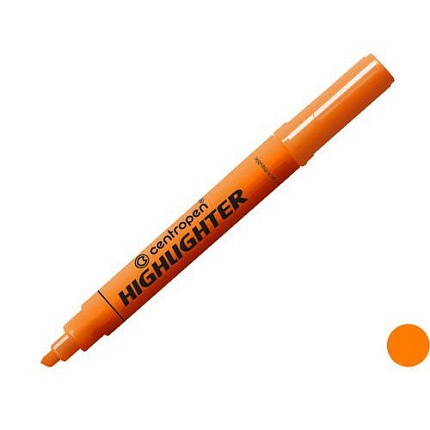 Zvýrazňovač CENTROPEN 8552 (8852), oranžový