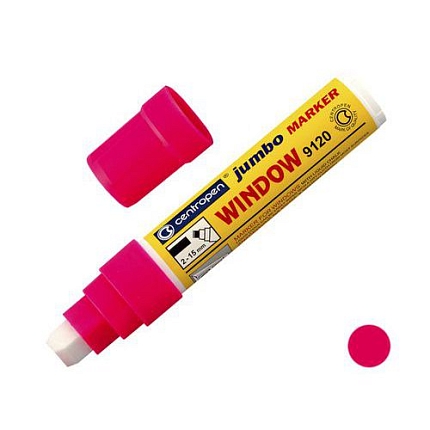 Popisovač CENTROPEN 9120 KŘÍDOVÝ, růžový