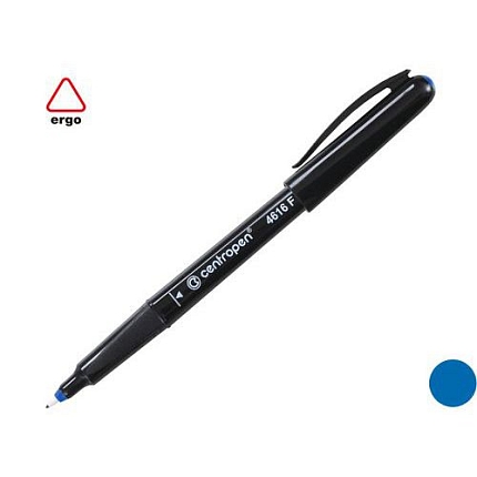 Popisovač CENTROPEN 4616 CD liner, modrý