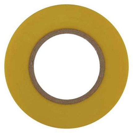 Izolační PVC páska 19 mm x 0,13 mm x 20 m, žlutá
