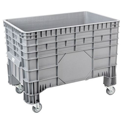 Paletový kontejner na kolečkách Manutan Expert, 200 l