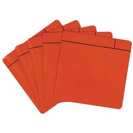 Magnetické tabulky na poznámky Smit Visual, červené