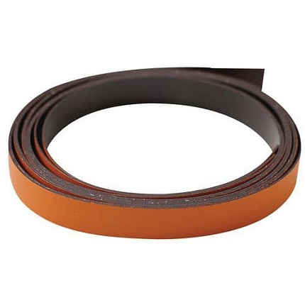 Magnetické pásky pro plánovací tabule, oranžové