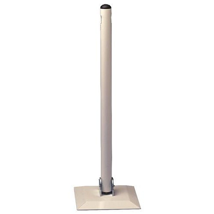 Sklopný ocelový sloupek Varna, bílá