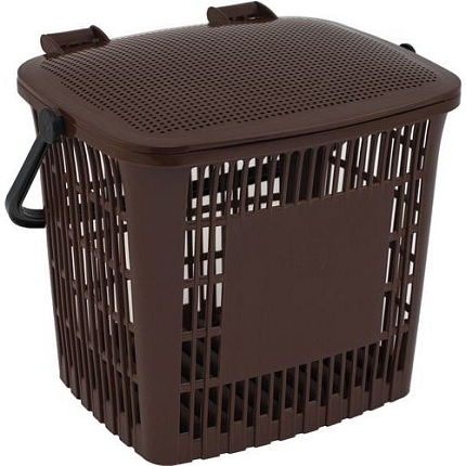 Perforovaný odpadkový koš na bioodpad Umimax 7,5 l