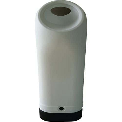 Odpadkový koš s nožním pedálem Balloon 70 l bílý/černý