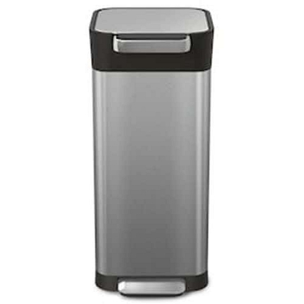 Odpadkový koš Intelligent Waste Titan Slim 20 l Joseph stříbrný