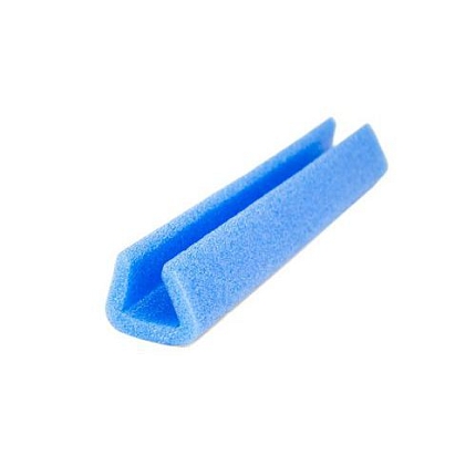 Pěnový ochranný profil, rovný, vnitřní šířka 35 mm